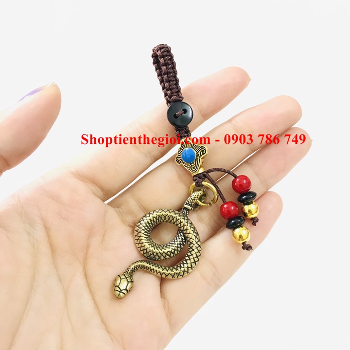 Móc Khóa Tượng Đồng Con Rắn - SP005251 
